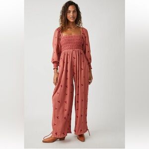 Free People Resort Dahlia Jumpsuit - XS